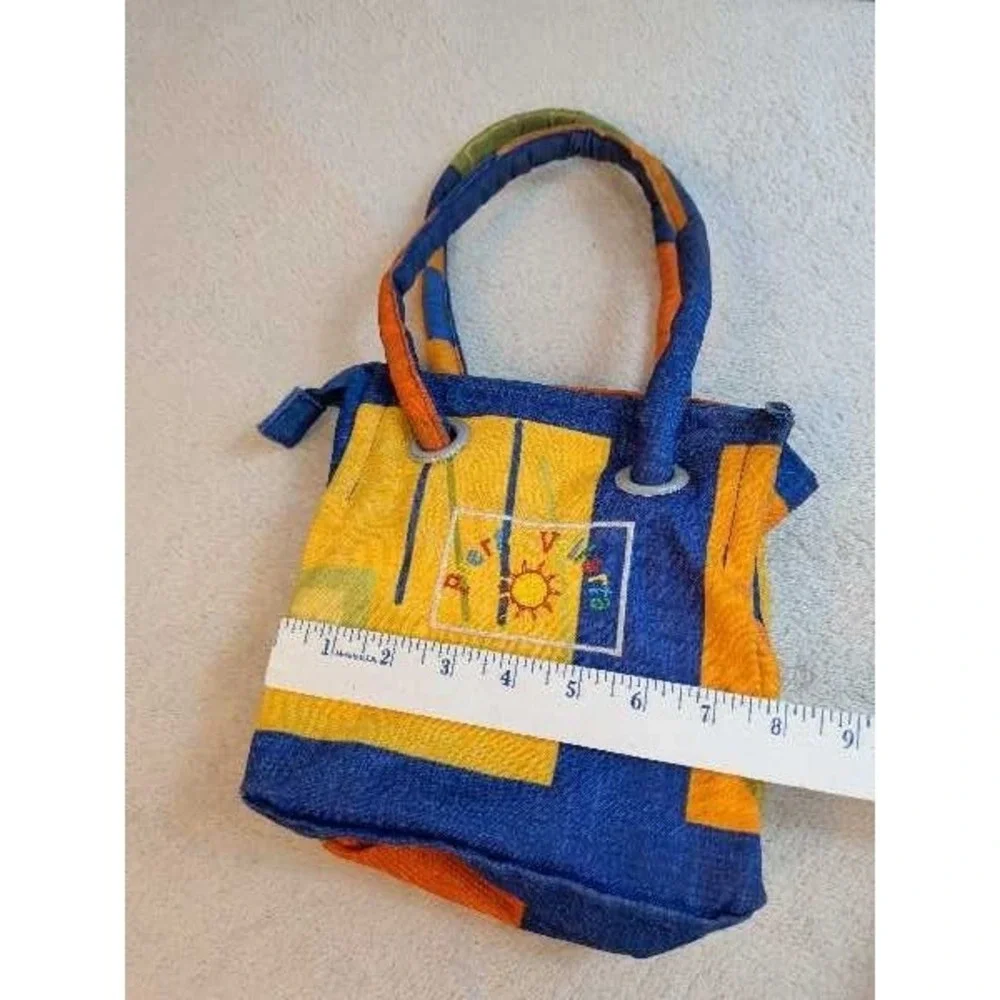 Kids Abstract Sun Print Small‎ Carry Handbag Multicolored